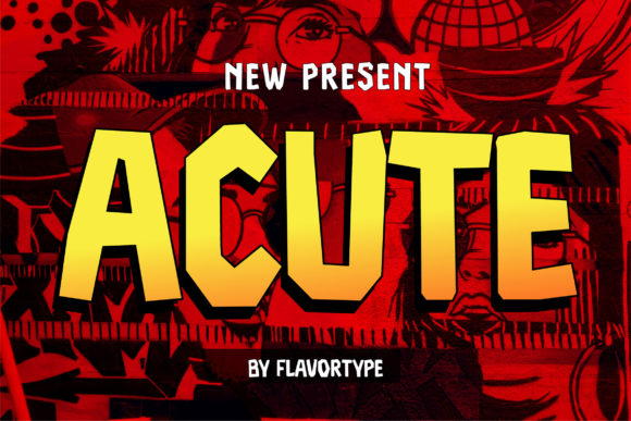Acute: A Bold Display Font for Impactful Web Design