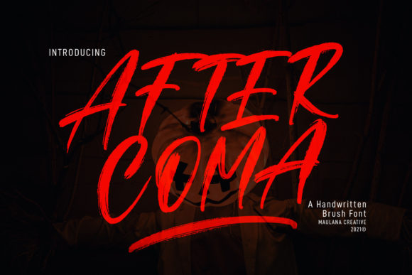 After Coma: A Distinctive Display Font for Bold Editorial Design
