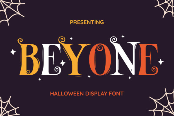 Beyone: A Spooky Display Font That Elevates Halloween Web Design