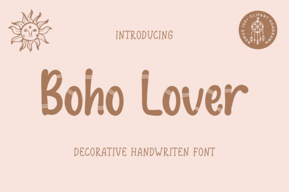 Boho Lover: A Designer’s Take on This Stylish Display Font