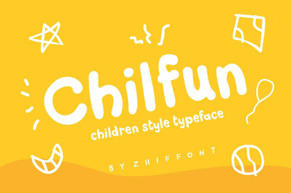 Chilfun: A Playful Display Font for Scroll-Stopping Digital Campaigns