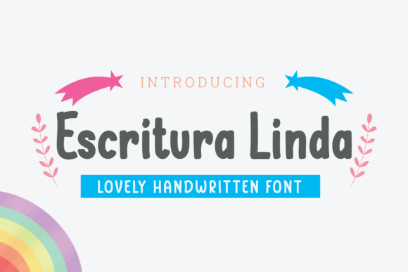 Escritura Linda: A Fresh Display Font for Modern Editorial Design