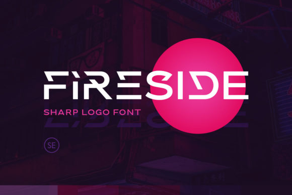 Fireside: A Bold Display Font That Elevates Small Business Branding