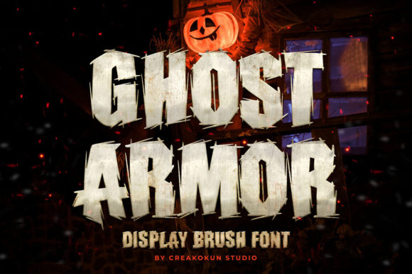 Ghost Armor: A Bold Display Font That Elevates Small Business Branding