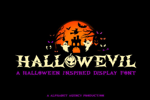 Hallowevil Font: Spooky Style for Business Branding