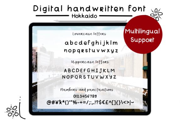 Hokkaido: A Playful Display Font for Social Media and Campaign Design