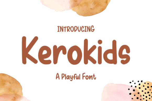Kerokids: A Designer’s Take on This Playful Display Font