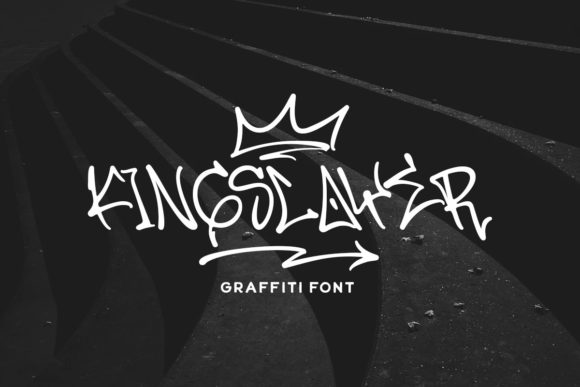 Kingslayer: A Bold Display Font for Modern Editorial Design