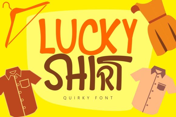 Lucky Shirt: A Display Font for Bold Brand Campaigns