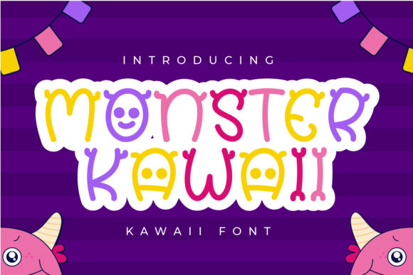 Monster Kawaii: The Display Font That Makes Campaigns Cuter and More Visible