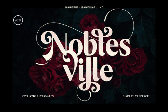 Noblesville: A Display Font That Elevates Campaign Typography