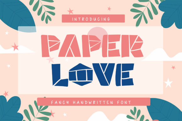 Paper Love: A Bold Display Font for Modern Editorial Design