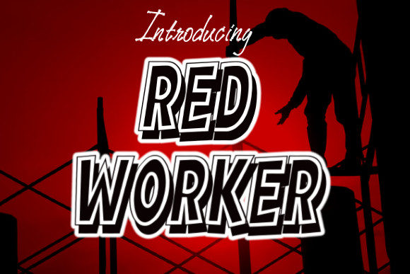 Red Worker Font: Elevate Your Small Business Brand with Style