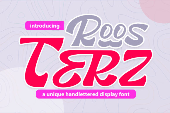 Roosterz: A Bold Display Font for Dynamic Editorial Design