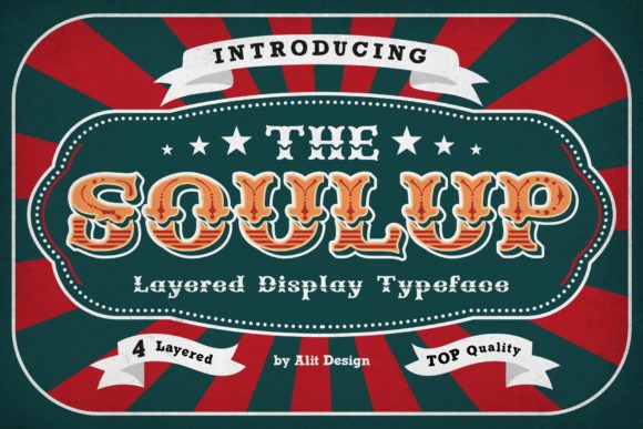 Soulup: A Bold Display Font for High-Impact Campaign Visuals